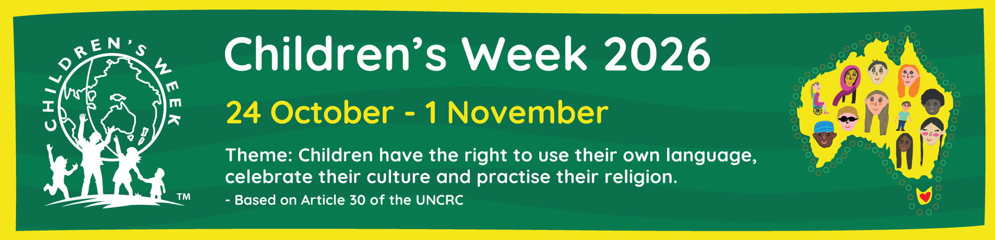 Email Signature - Childrens Week 2026