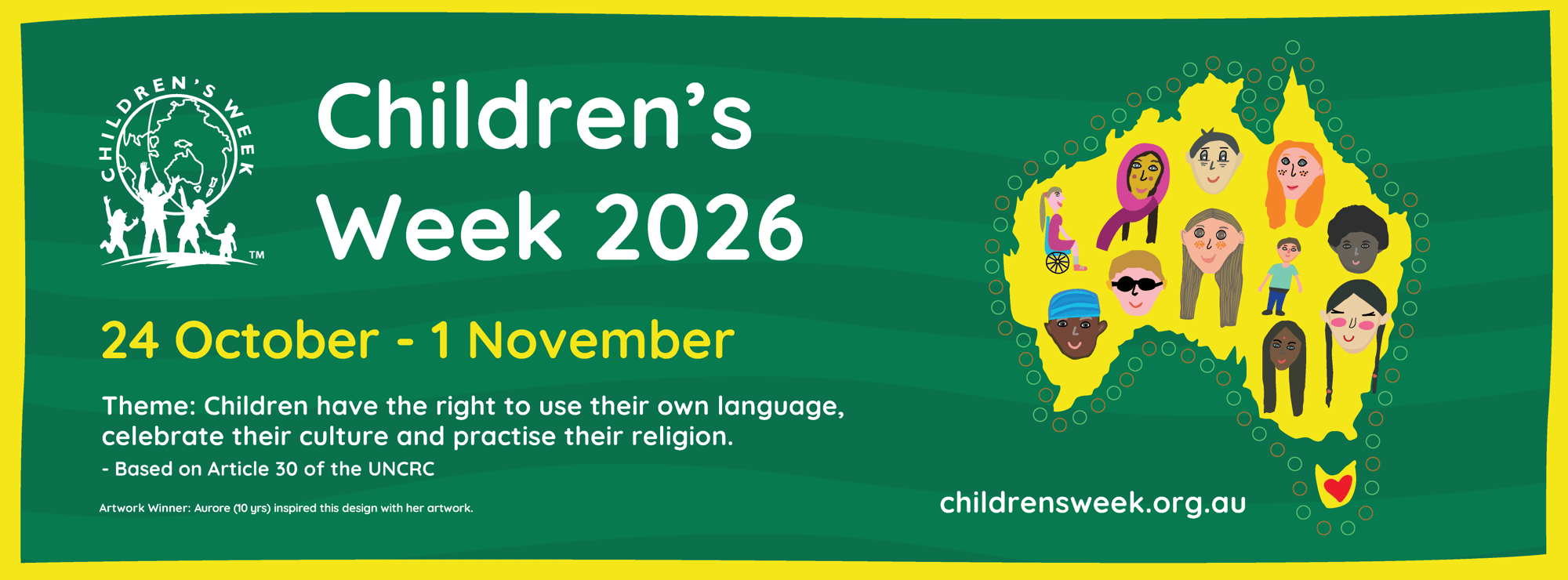 Facebook Cover Photo - Children's Week 2026