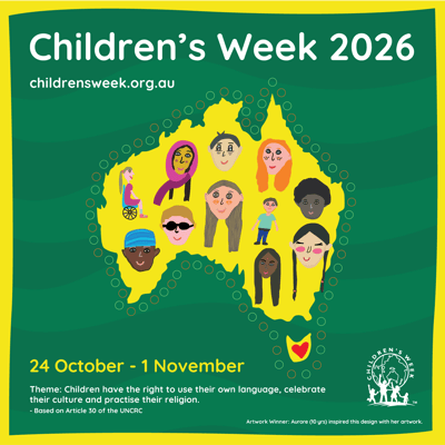 Square Tile - Childrens Week 2026 Social Media Asset Without Translations